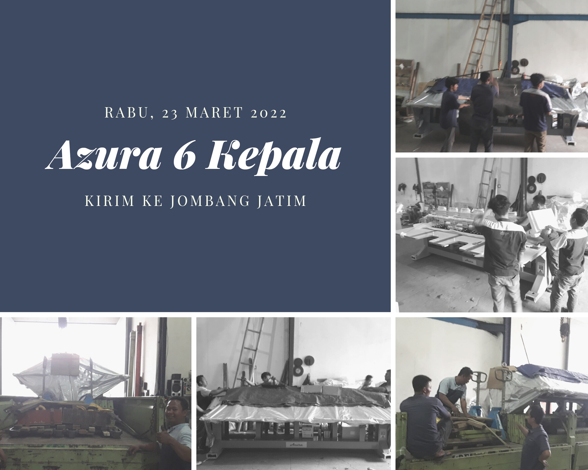 Azura 6 Kepala kirim ke Jombang Jawa Timur Azura 6 Kepala kirim ke Jombang Jawa Timur